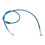 100cm Motorcycle Brake Line Universal Blue Steel 4