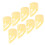 8Pcs Finger Pick ABS Material Stringed Instrument 10