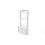 (Atlantic Pine - White) Amelia Hallway Coat Rack with Shelves 6