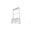 (Atlantic Pine - White) Amelia Hallway Coat Rack with Shelves 10