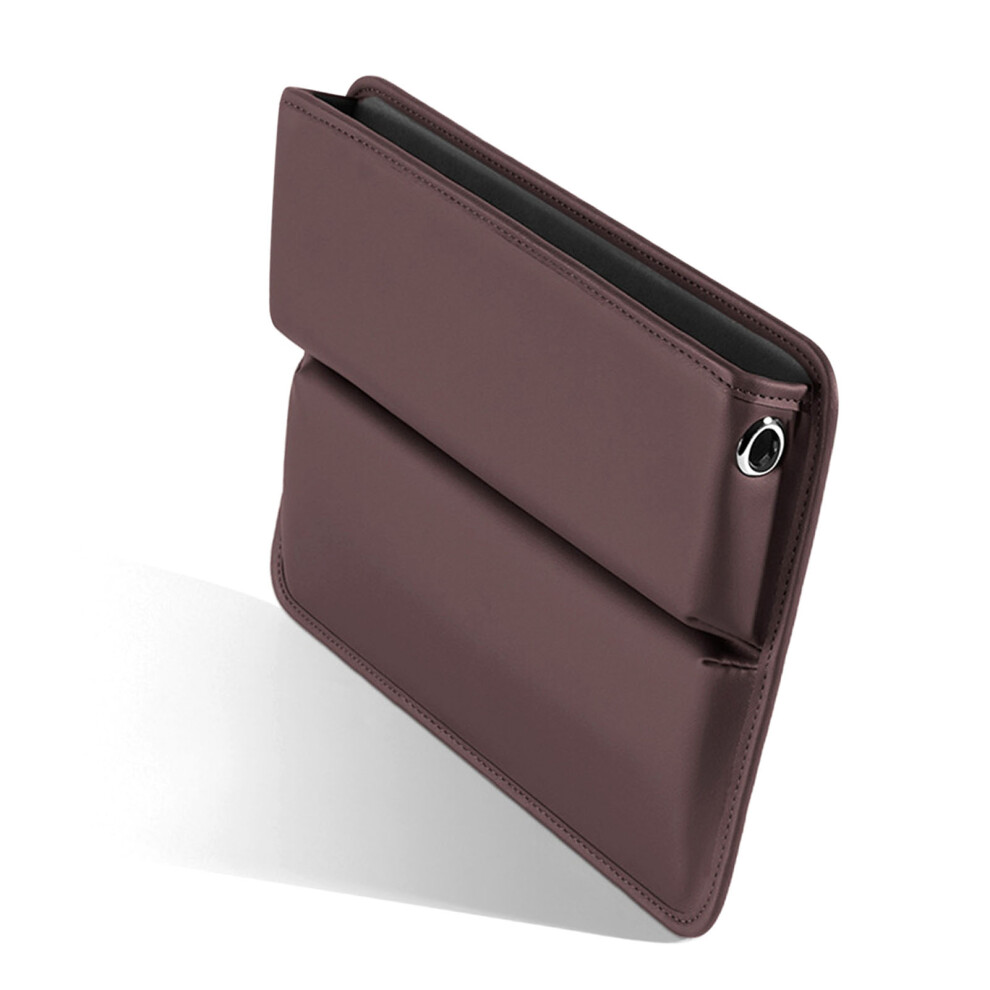 Car Seat Gap Organizer PU Leather Storage Box Universal 31x25x5.5cm-image-OPC-PJJX8WQ-NEW