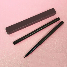 Wasserfester Gel Eyeliner Langanhaltend, Weiche Gleitfähigkeit, Vielseitiger Eyeliner-Bleistift für Augen und Lippen, Dunkelbraun