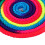 Rainbow Color Rhythmic Gymnastics Rope Solid 14