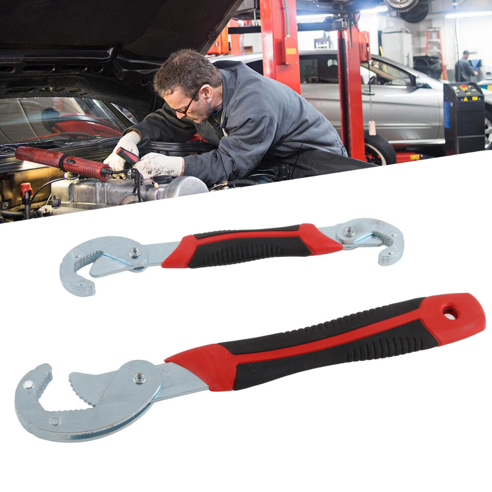 2Pcs Self Adjusting Wrench Set, 9Â32Mm Universal Pipe Spanners 8431339892363