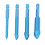 4PCS Set Masonry Drill Bit Multifunctional Blue 8