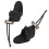 Protector de dedo para arco mini ajustable de cuero de vaca 20-50lb 10