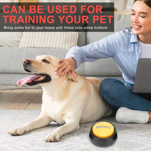 Interactive 4Pcs Dog Training Communication Buttons with Sound Effects 2
