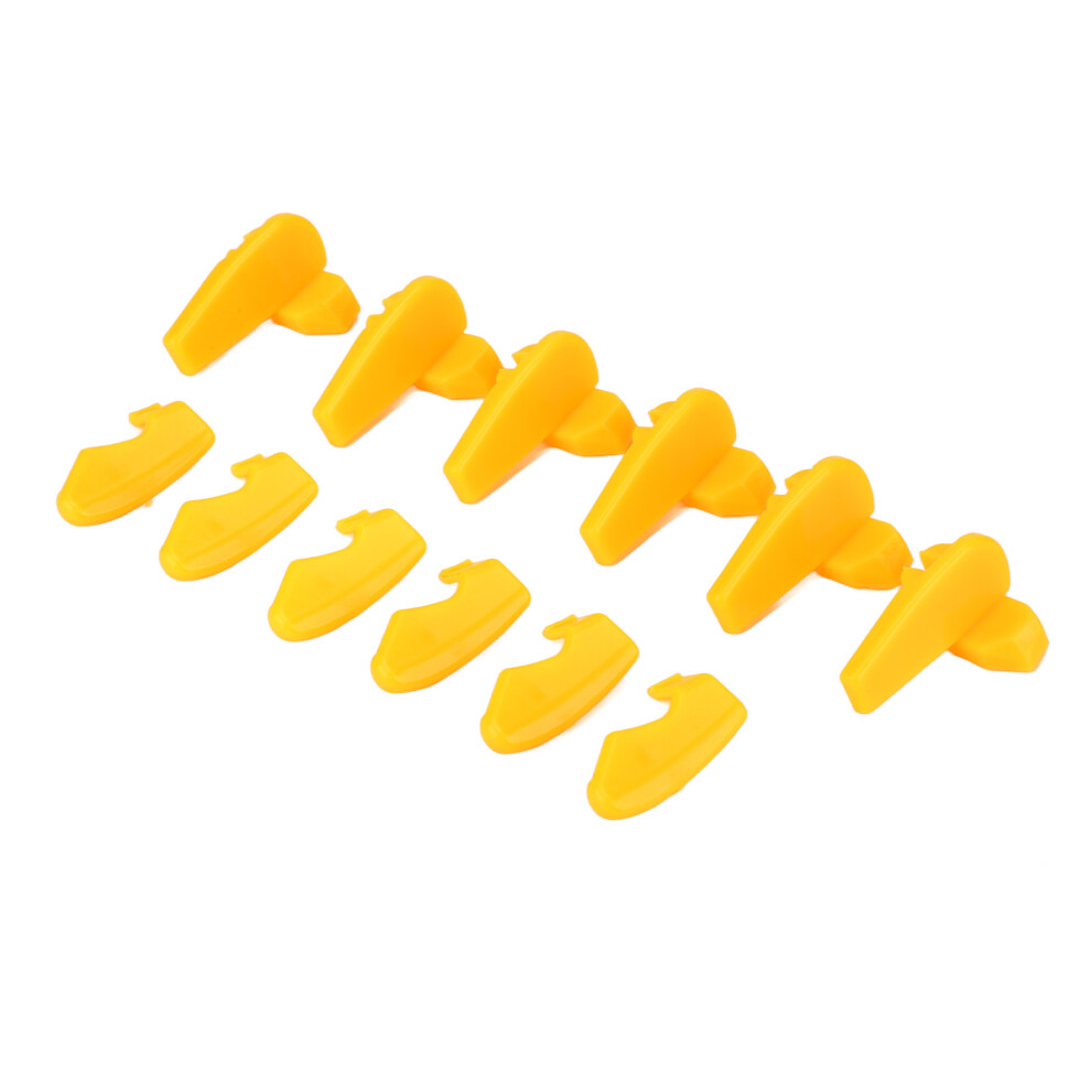 Tire Machine Mount Demount Duck Head Inserts Rim Protectors 6 Pairs. 8451339897205