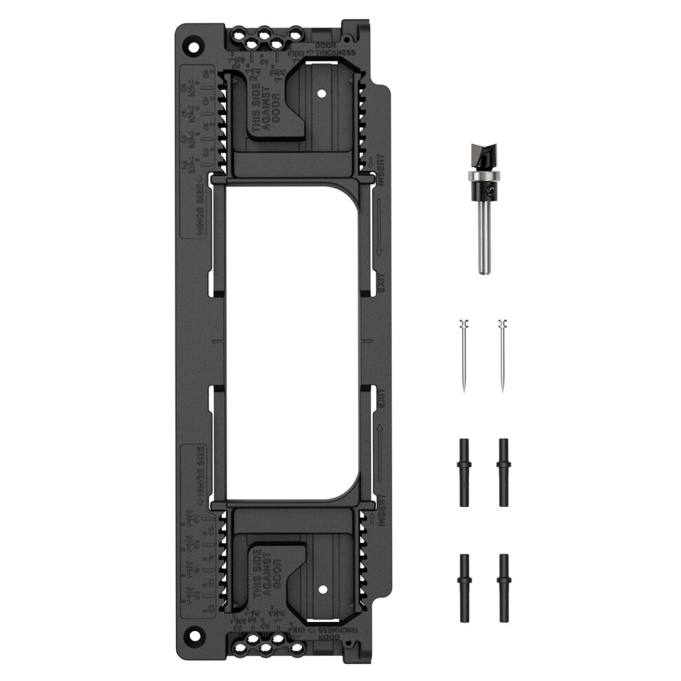 Hinge Drilling Jig Installation Locator Template