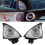 3 Color 3D Rotating Tweeter with LED Ambient 12
