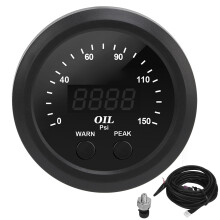 Oil Pressure Gauge Car Modification Ultraslim