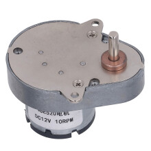 DC-Getriebemotor 10 U/min DC 12 V Aluminium-Messing Exzenter