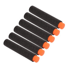 Superdichte EVA-Schaum-Dartpfeile 72 mm Schwarz/Orange 265 g