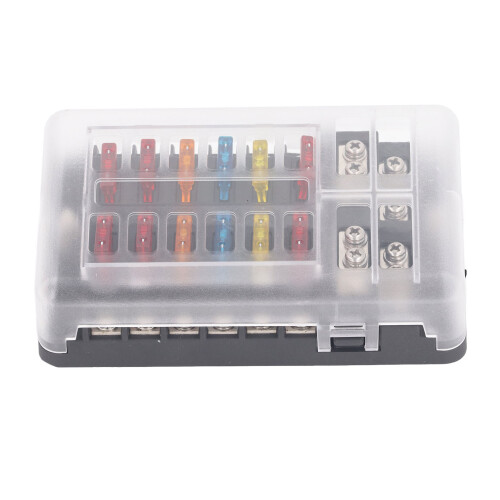 12 Way Fuse Box with LED Indicator DC12‑32V 1