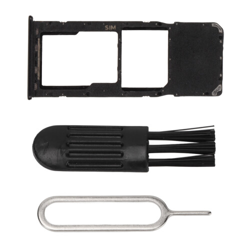 Sim Card Tray Set for Galaxy A20, Plastic Eject Pin & Storage Sliver 1