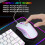 USB2.0 Modelo Ratón Gaming 1200-3600DPI RGB Blanco 6
