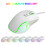 USB2.0 Modelo Ratón Gaming 1200-3600DPI RGB Blanco 3