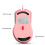 Modell USB2.0 rosa Gaming-Maus 1200-3600 DPI RGB 9