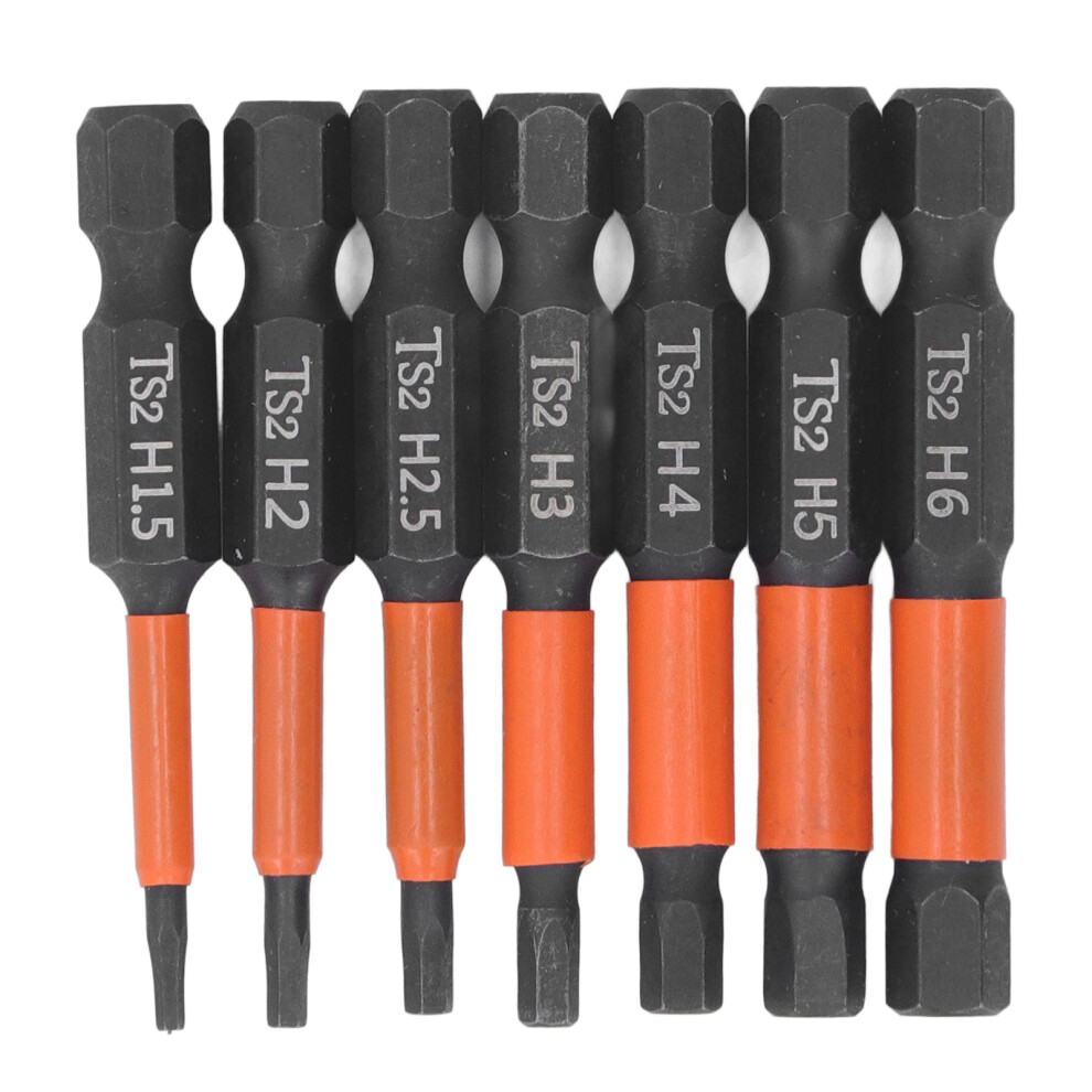 7Pcs Magnetic Screwdriver Bit Set Hex Shank Impact