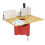 Woodworking Flip Board with Lifting Base Aluminum 3