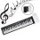 Electric Piano Keyboard 49 Keys Portable Folding 11