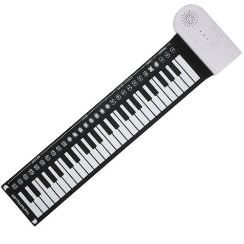 Electric Piano Keyboard 49 Keys Portable Folding 1