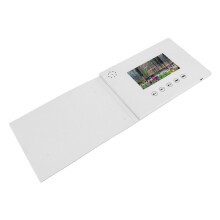 Video-Grußkarte Video-Broschüre Elektronische Grußkarte mit LCD-Bildschirm für Geburtstagsgeschenk Vatertag Muttertag Weihnachten Jubiläum