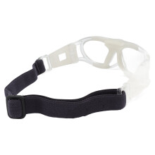 Outdoor-Sportbrille Stoßfest Fußball Basketball Sicherheitsbrille UV-Schutz Explosionsschutz Sportbrille Weiß