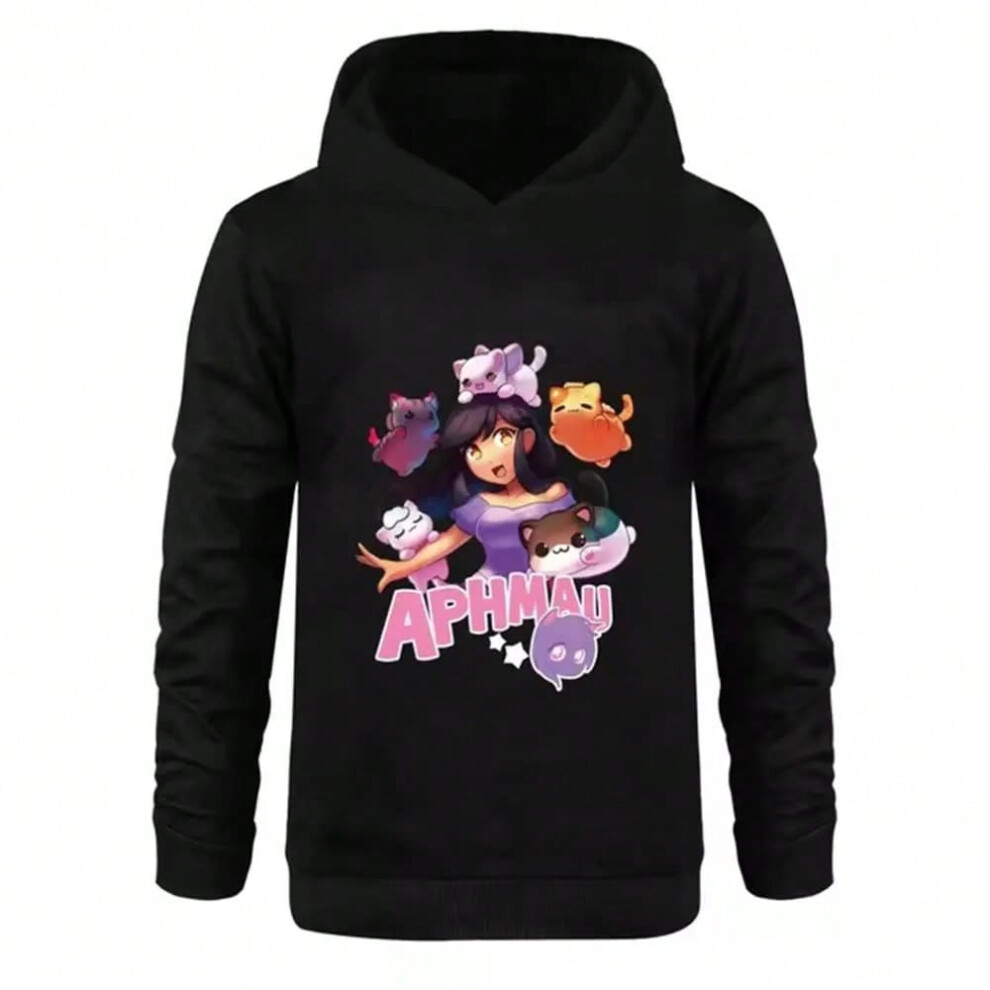 (colour 2, 140cm) APHMAU Clothes Kids Cat Aaron Lycan Hoodie Baby Girls Fashion Coats Children Hooded Sweatshirts Junior Boys Cartoon Outerwear-image-OPC-PJJYSJ5-NEW