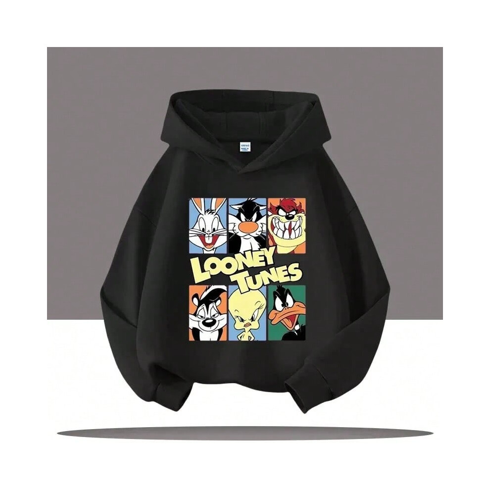 (2, 120) Autumn and winter clothing -Bunny Eight Ball Boy sweatshirt Cartoon children's hoodie high-quality casual fashion hoodie-image-OPC-PJJYSQF-NEW