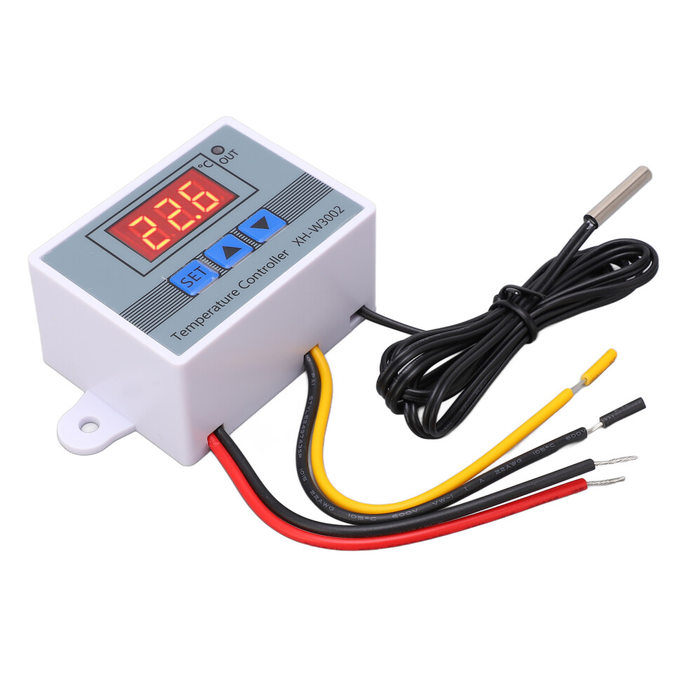 10A Digital Temperature Controller Thermostat 1500W Waterproof Probe 110V 8071339923201