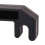 Silicone Violin Practice Mute - 5.4x2.7x1.8cm Silent String Saddle 12