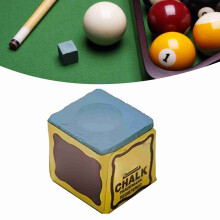 Pool Chalk Würfel Professionelles Billardtuchkreide Pooltischzubehör für Heimspiele 12er Pack in Blau