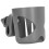 Large Caliber Stroller Cup Holder, Adjustable 360 Rotation, Gray 1