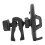 Self-Locking 360 Rotating Phone Holder Fits Bikes Strollers Carts 14