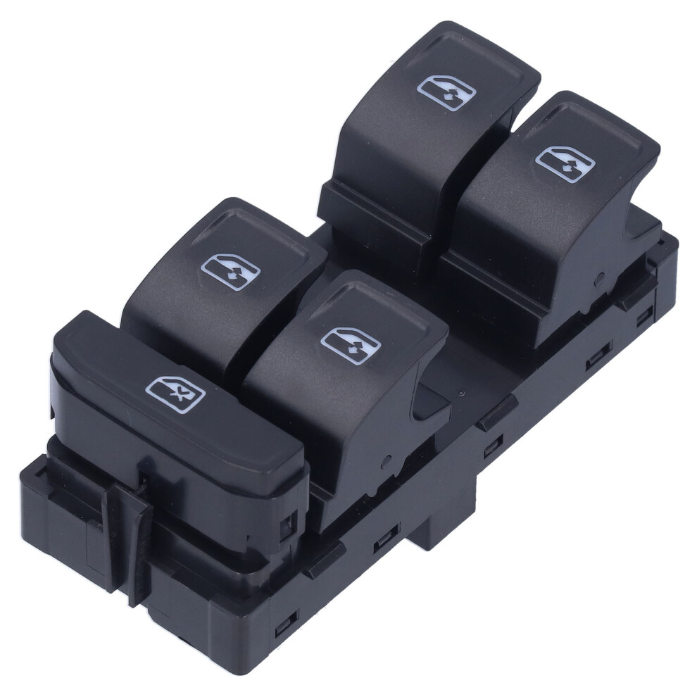 Door Window Master Control Switch 5G0 959 857 D Black 9121376469657