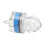 5 Stück Diamant-LED-Angelköder Hellblau 180mAh 9