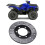 130mm Disc Brake Plate Replacement for ATV Scooter 12