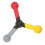 Catch Trainer Dreieckiges Mikrofaser-Kunstleder 10