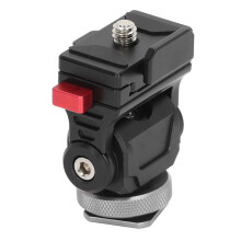 Camera Monitor Holder Mount 360 Rotation Aluminum Alloy Light Weight