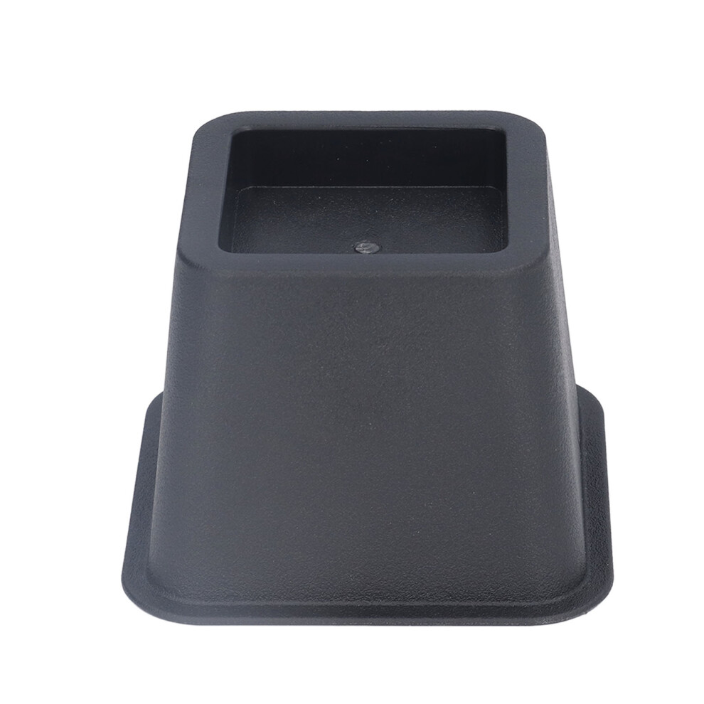 6Pcs 3 Inch Black Trapezoid Furniture Risers Sofa Bed Table Legs 9371339941182