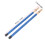 2Pcs Bamboo Drum Brush & Mallet Set for Percussion Instruments, Blue 3