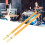 2Pcs Bamboo Drum Brush Stick Mallet Percussion Accessory Set – Yellow 13