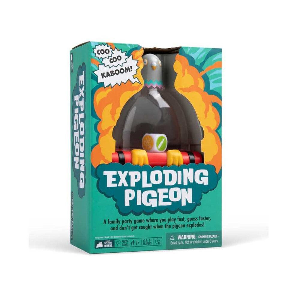 Exploding Kittens Exploding Pigeon Game - Board Game