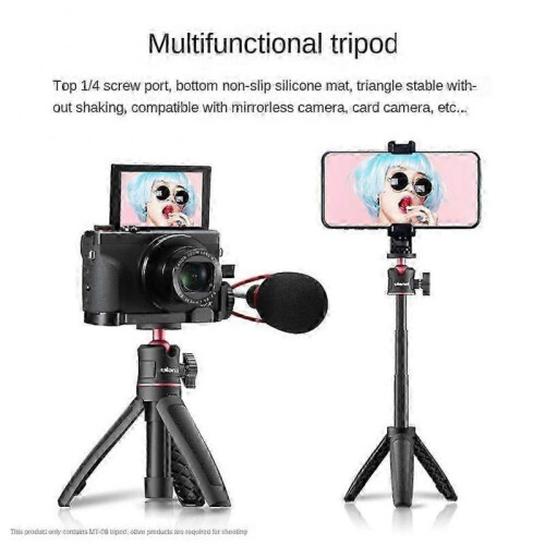 Ulanzi MT-08 Foldable Tripod compatible Phone Mini Portable Selfie Stick 1