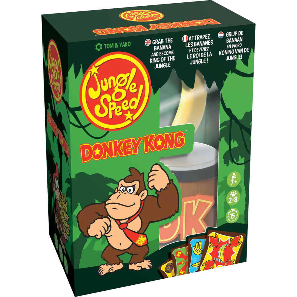 Asmodee Jungle Speed Donkey Kong - Board Game