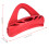 KEEP DIVING Black Rubber Shoe Lace Heel Strap for 10