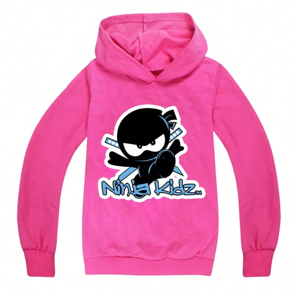 (style 12, 120 (5-6Y)) Boys NINJA KIDZ Hoodies Sweatshirt Tees Cotton Boys Clothes Shirts Girls Anime Cosplay T-Shirt Little Kids Hooded Pullover Tops-image-OPC-PJJZ5YS-NEW