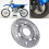 180mm/7.1in Front Brake Disc Steel Alloy 12