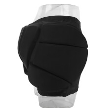 Schutzhose aus Nylon und EVA – Hautfreundliche, hitzebeständige Schutzshorts für Radfahren, Skisport und andere Aktivitäten, schwarz, XXL
